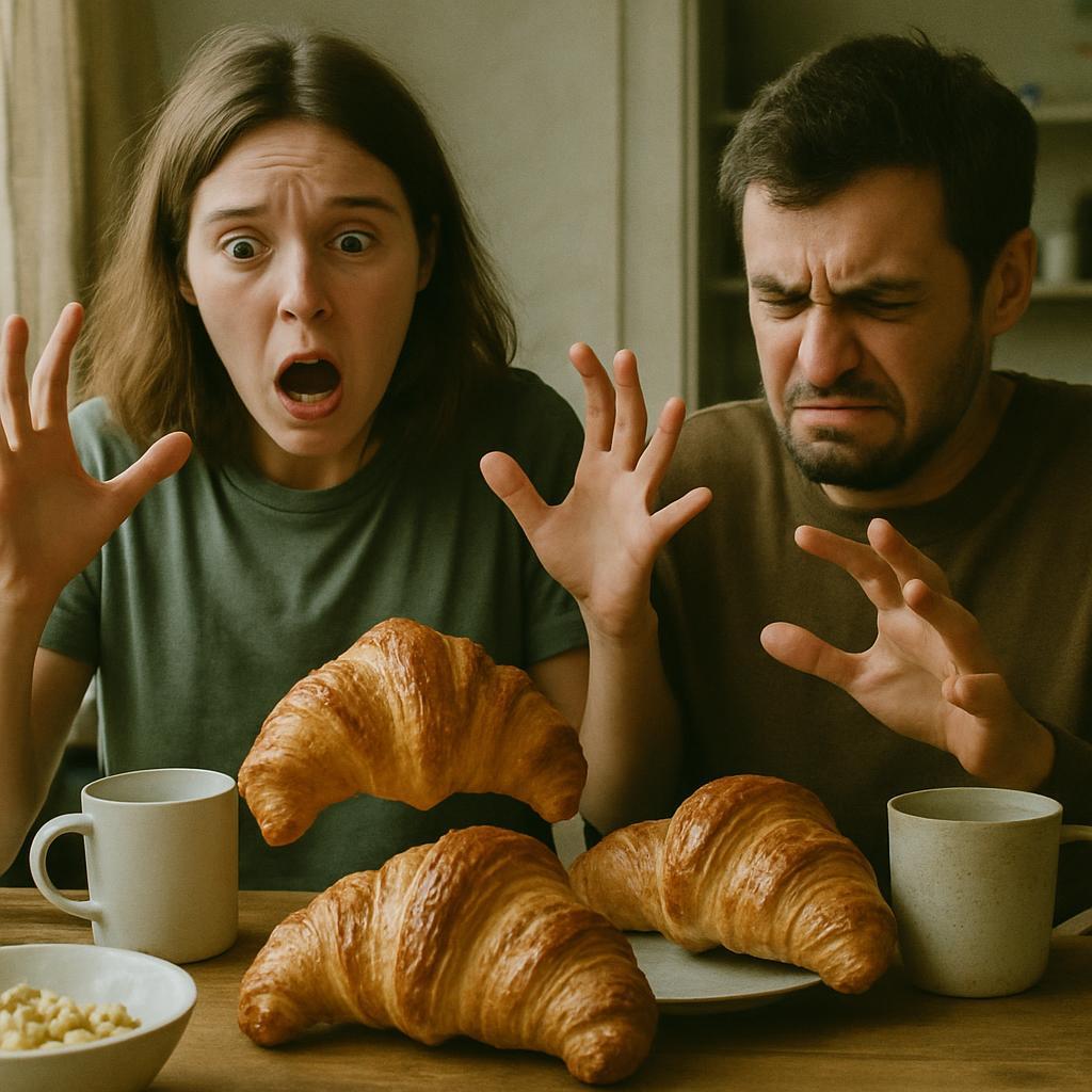 Panique au petit-déj : les croissants imposent la croustillance intégrale