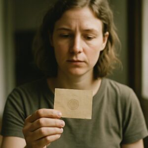 Tamponnez ici pour prouver que vous aviez un tampon