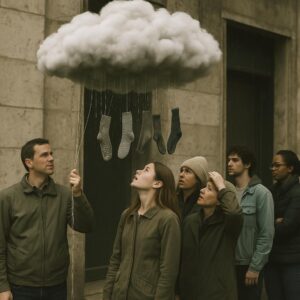 Dossier: Le Cartel des Chaussettes Orphelines Contrôle la Météo et les Files d’Attente