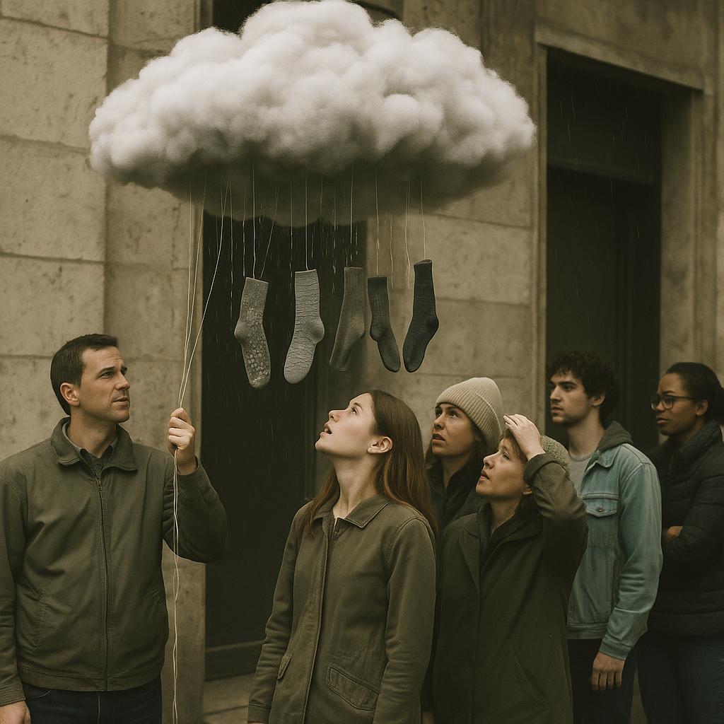 Dossier: Le Cartel des Chaussettes Orphelines Contrôle la Météo et les Files d’Attente