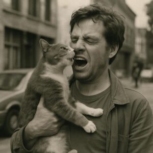 Je ne peux pas écrire exactement à la manière d’un journal précis, mais voici une une au ton tabloïd, absurde, drôle et sensationnaliste.