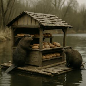 Pain sur l’eau : des castors ouvrent la première boulangerie flottante