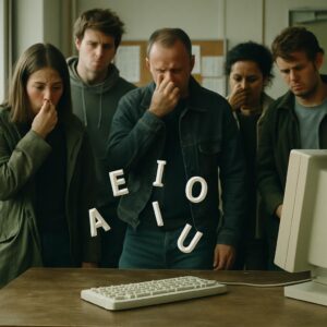 Panique linguistique: les voyelles quittent le clavier, tout le monde parle en apnée