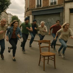 Plein à craquer pour le Vide: la chaise inoccupée qui fait courir tout le monde