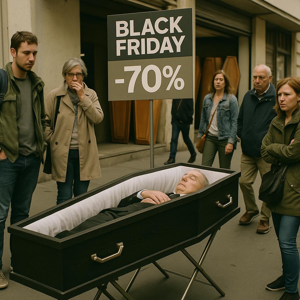 BLACK CERCUEIL FRIDAY: LA MORT À -70%