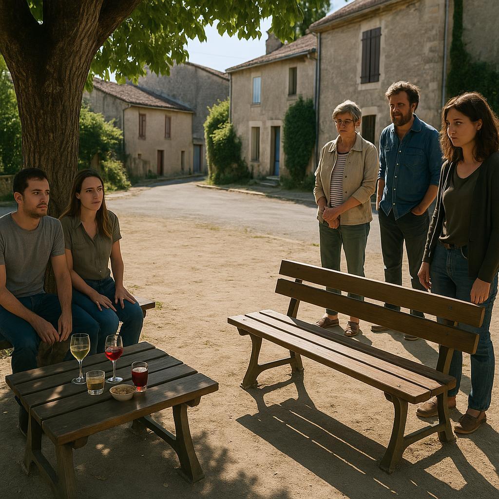 Banc n°2 déplacé de 12 cm: l’ombre du tilleul rate l’apéro