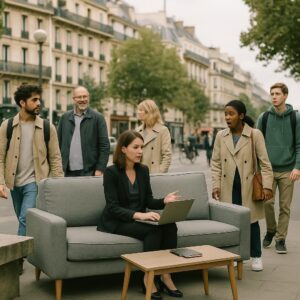 Bienvenue dans l’Âge du Meuble-Manager: votre canapé vous met en réunion