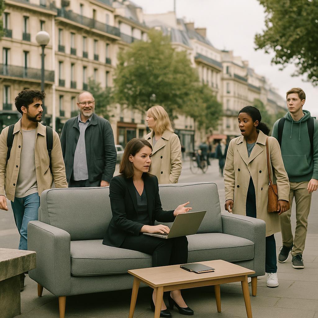 Bienvenue dans l’Âge du Meuble-Manager: votre canapé vous met en réunion