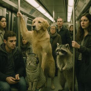 Boulot, métro, ronron: la journée où les animaux ont pris le relais