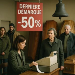 CHOC: "Dernière Démarque" — la boutique funéraire qui fait sonner les caisses et le glas