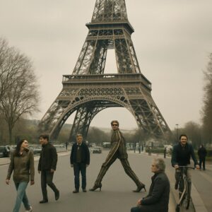 EXCLUSIF — La Tour Eiffel a marché 3 km cette nuit: “Je dégourdis mes boulons”