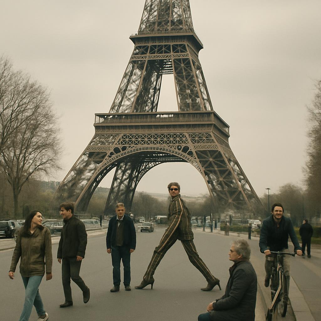 EXCLUSIF — La Tour Eiffel a marché 3 km cette nuit: “Je dégourdis mes boulons”
