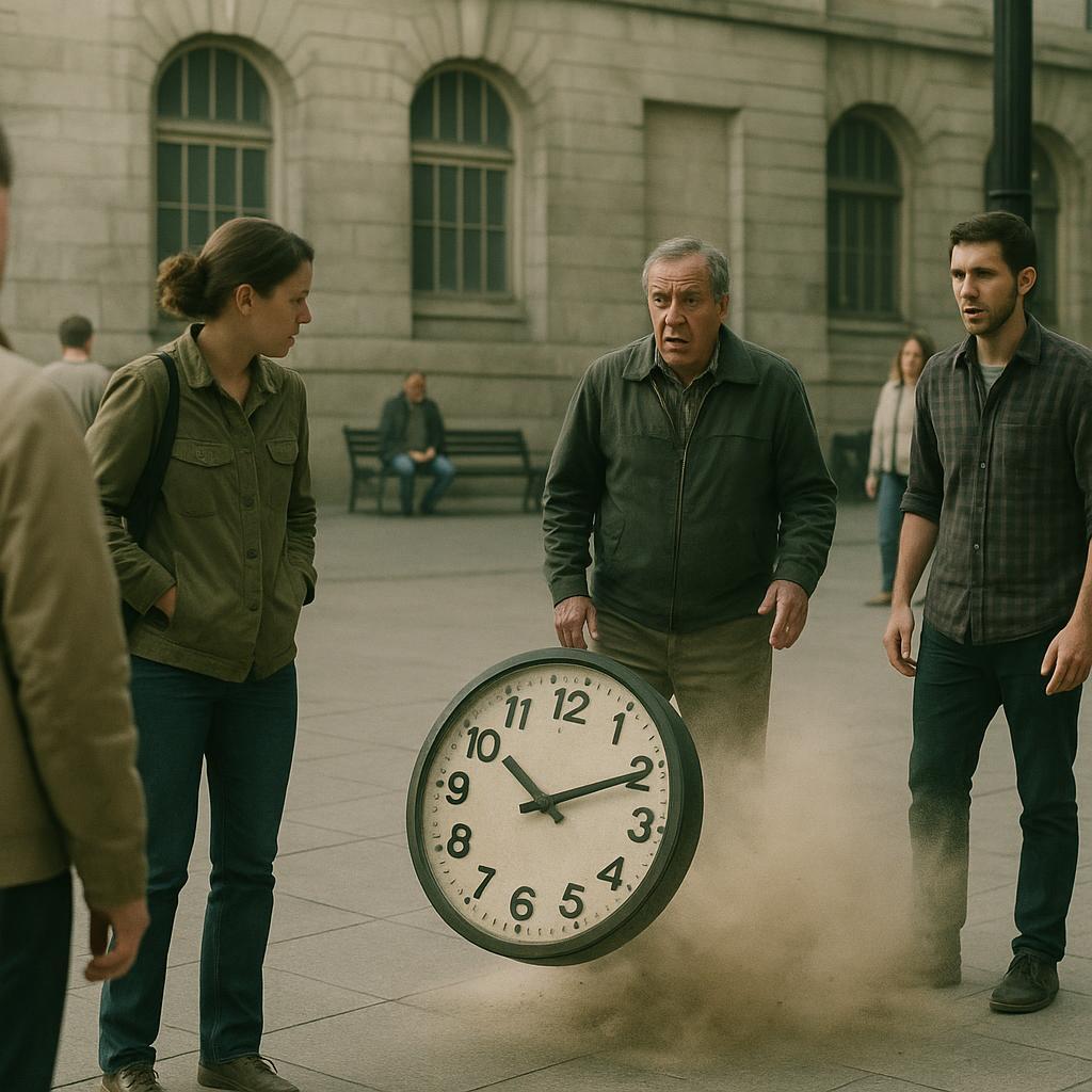 Midi introuvable: l’horloge a pris la poudre d’escampette