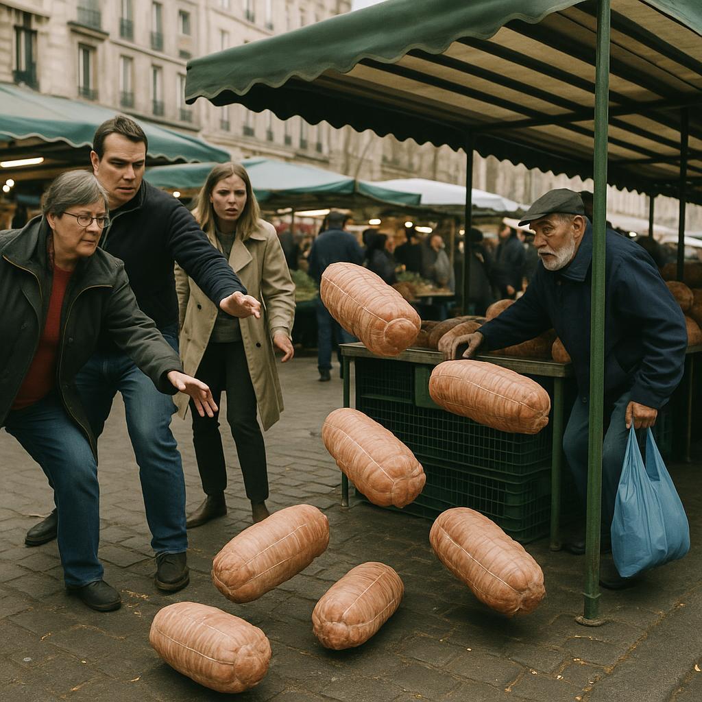 Panique au marché: la ficelle à rôti n°6 introuvable, les rôtis menacent l’effondrement