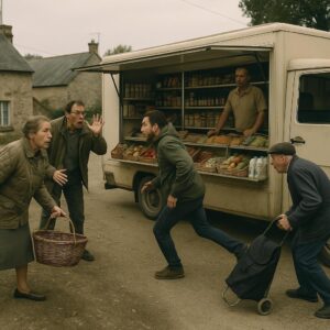 Sept minutes d’avance qui chamboulent tout: la tournée du camion-épicerie met Saint-Troufignon-les-Bois en vrac