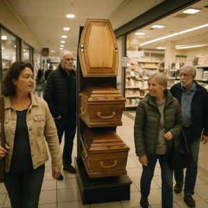 CERCUEILS EN TÊTE DE GONDOLE: LA BOUTIQUE QUI FAIT FUREUR AU CENTRE COMMERCIAL