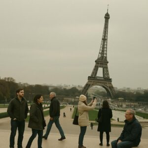EXCLUSIF: LA TOUR EIFFEL A DÉCALÉ DE 42 MÈTRES DANS LA NUIT!