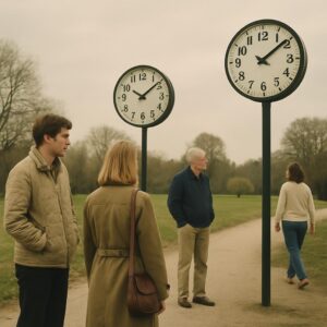 Midi avancé à 10 h 73: les horloges imposent demain avant ce matin