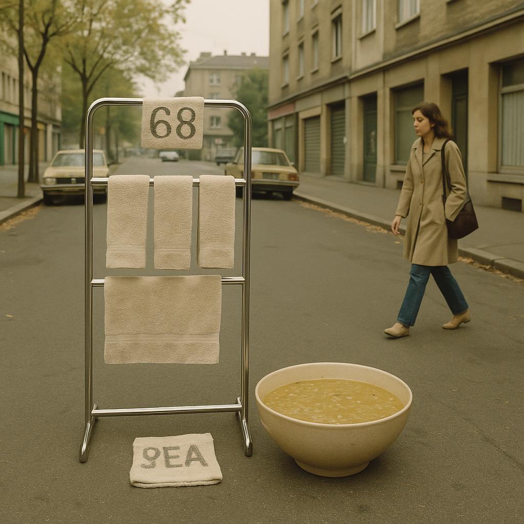 Panique au porte-serviettes: le n°68 disparu met la Soupe aux Pois en péril
