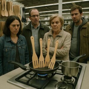 Scandale au rayon cuisine: les spatules se mettent aux fourneaux