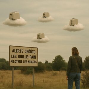 ALERTE CROÛTE: LES GRILLE-PAIN PILOTENT LES NUAGES