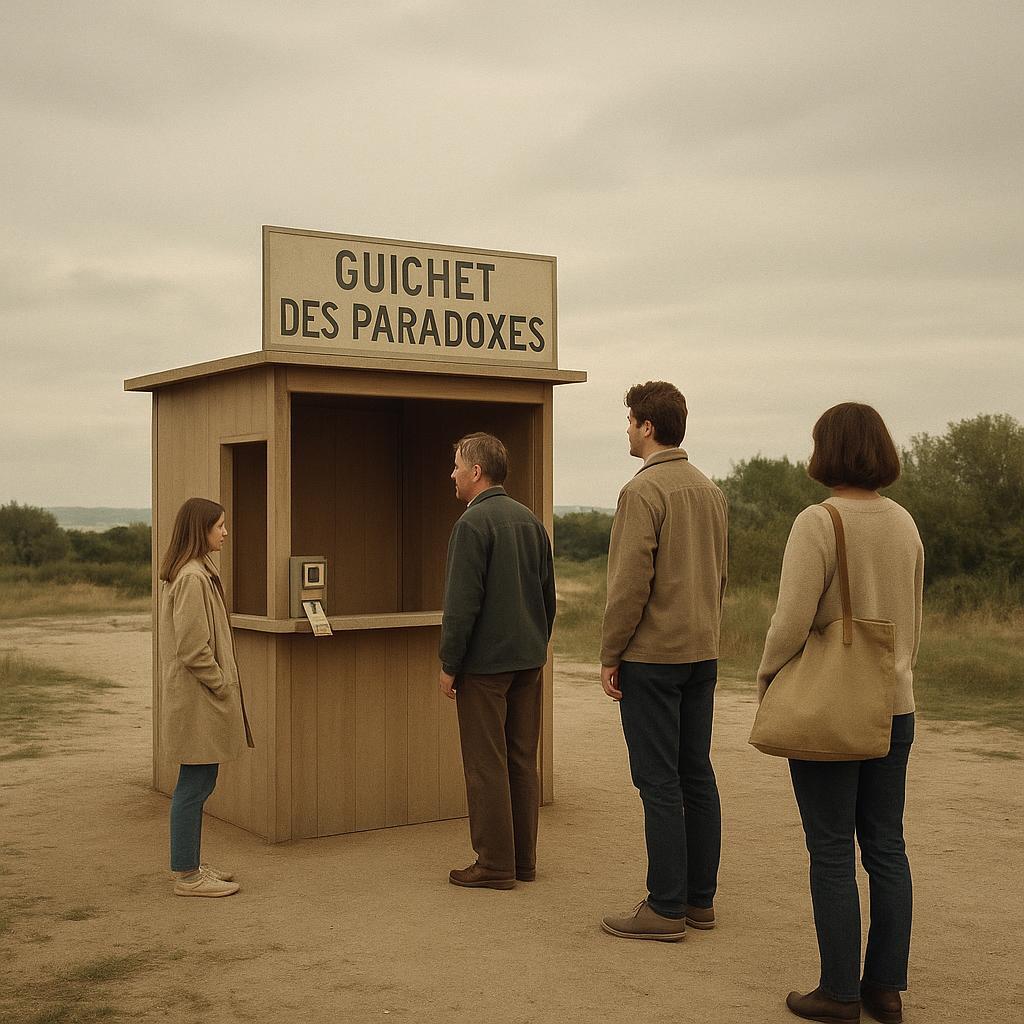 Bienvenue au Guichet des Paradoxes: merci d’attendre votre tour avant de prendre un numéro