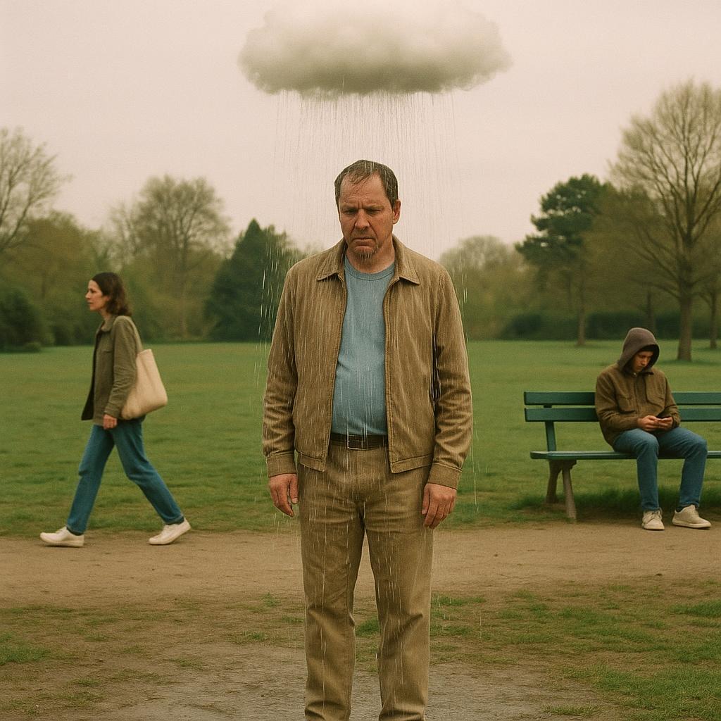 IL ADOPTE UN NUAGE DOMESTIQUE: IL PLEUT UNIQUEMENT SUR LUI DEPUIS 43 JOURS !