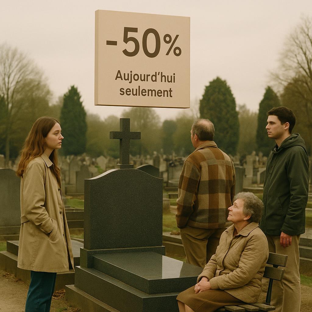 Promo funèbre: -50 % sur l’éternité — aujourd’hui seulement