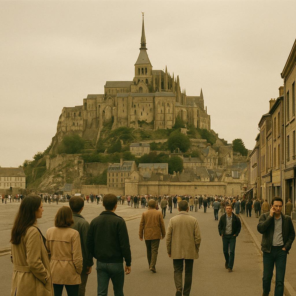 SCOOP: LE MONT SAINT-MICHEL A DÉMÉNAGÉ DE 12 MÈTRES DANS LA NUIT