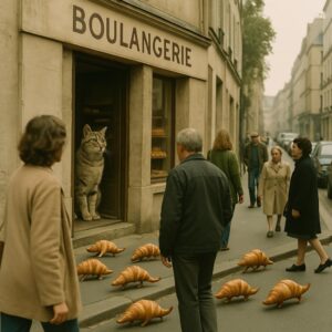 BAGUETTE MÉGASTAR: UN CHAT OUVRE UNE BOULANGERIE, LES CROISSANTS PARTENT EN RONRONNANT