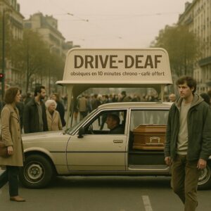 Drive-Dead: obsèques en 10 minutes chrono, café offert