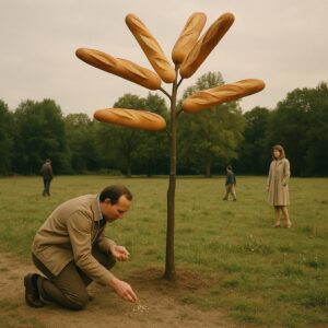 Il plante une miette… et récolte un arbre à baguettes géantes !