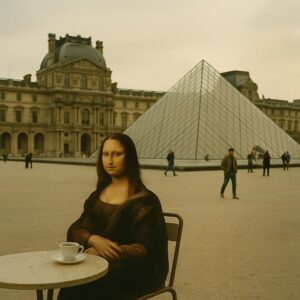 PANIQUE AU LOUVRE: LA JOCONDE RÉCLAME SON CAFÉ À 17 H 32, SINON RIEN!