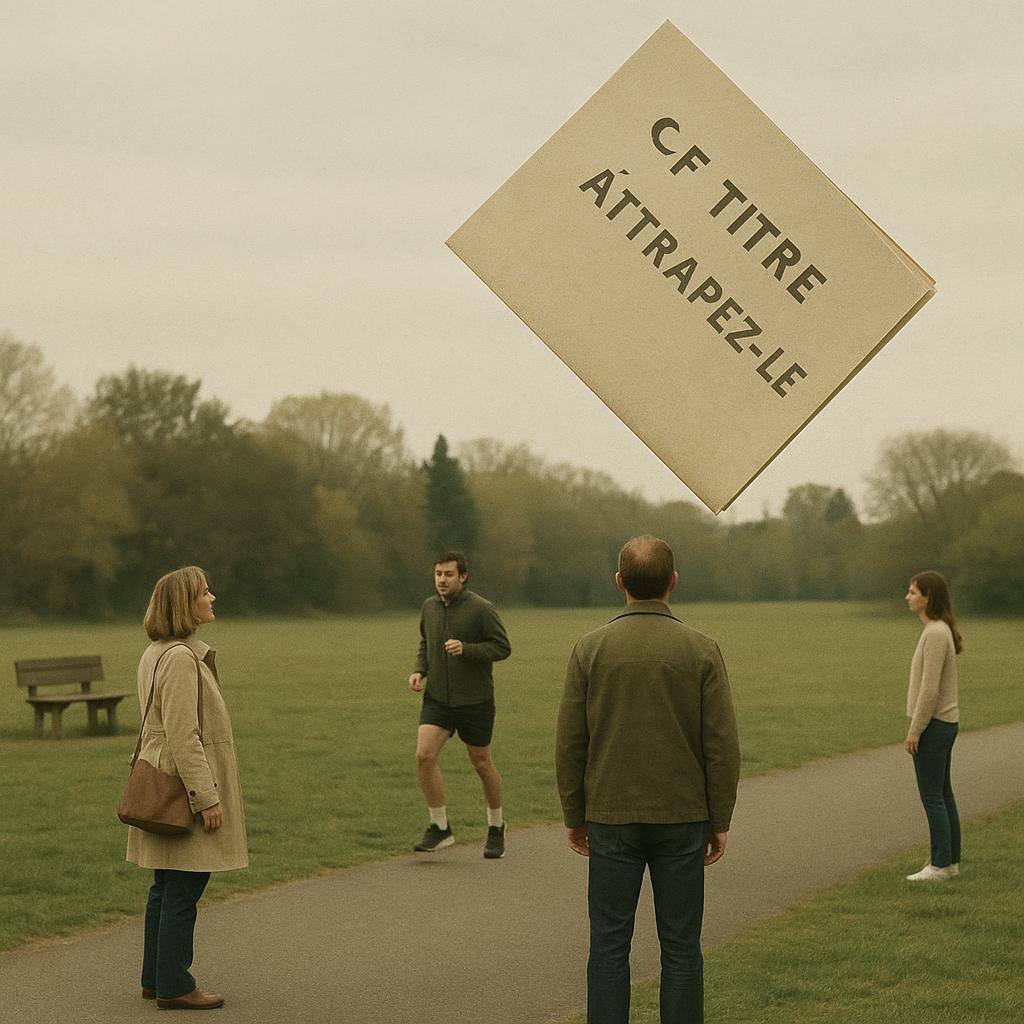 Ce Titre S’échappe — Attrapez-Le Avant La Fin de la Page