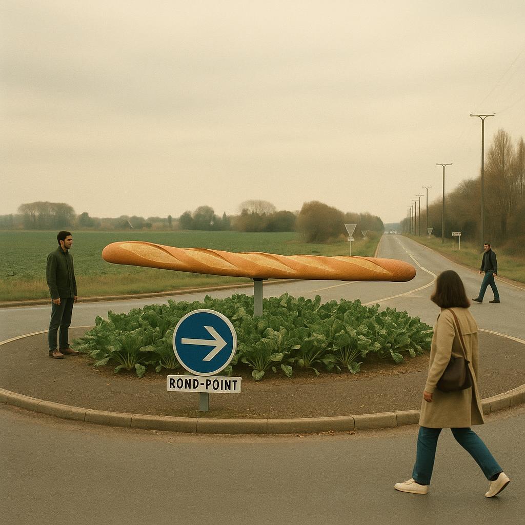 Panique au Rond-Point des Betteraves: la baguette du mardi s’allonge d’un centimètre
