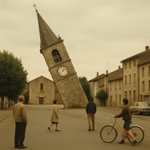 Trois minutes d’avance: le clocher met le bourg à rebours