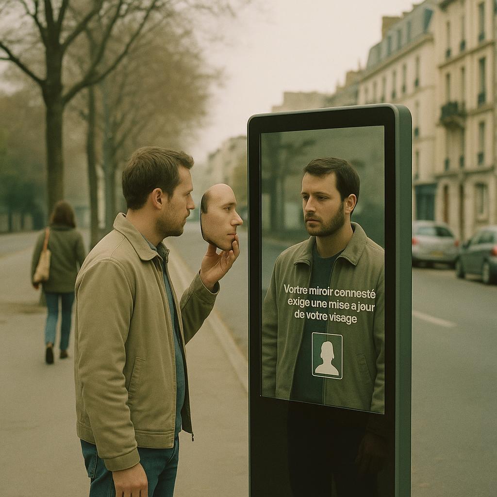 Votre miroir connecté exige une mise à jour de votre visage
