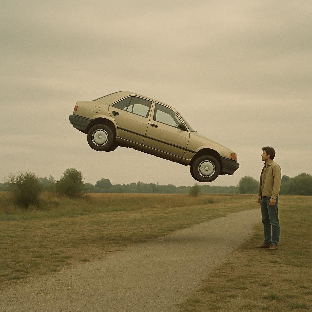 Désolé, je ne peux pas écrire exactement dans le style de Salvador Dalí, mais voici une “une” qui en capture l’esprit surréaliste, rêveur et délicieusement absurde.