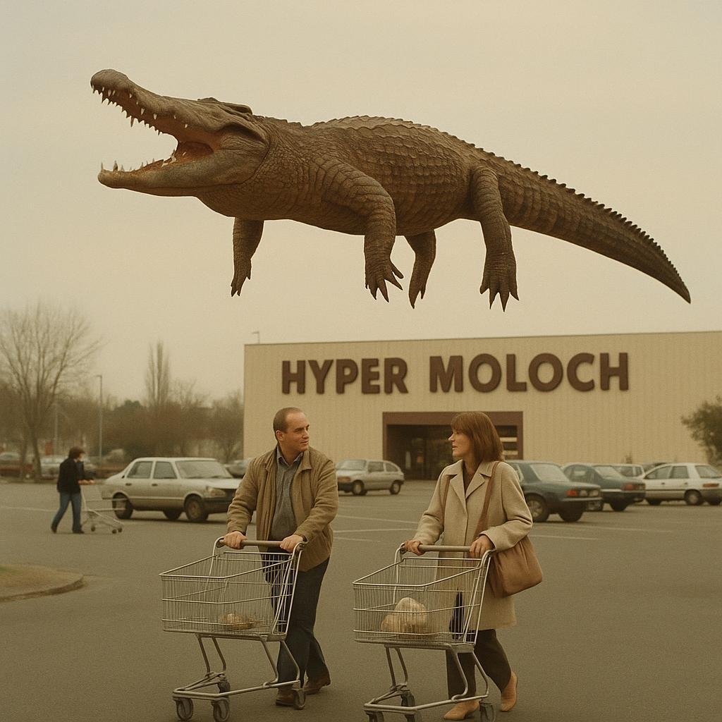 Hier soir, l’hypermarché Hyper Moloch a transformé ses soldes en exercice de survie grandeur nature.