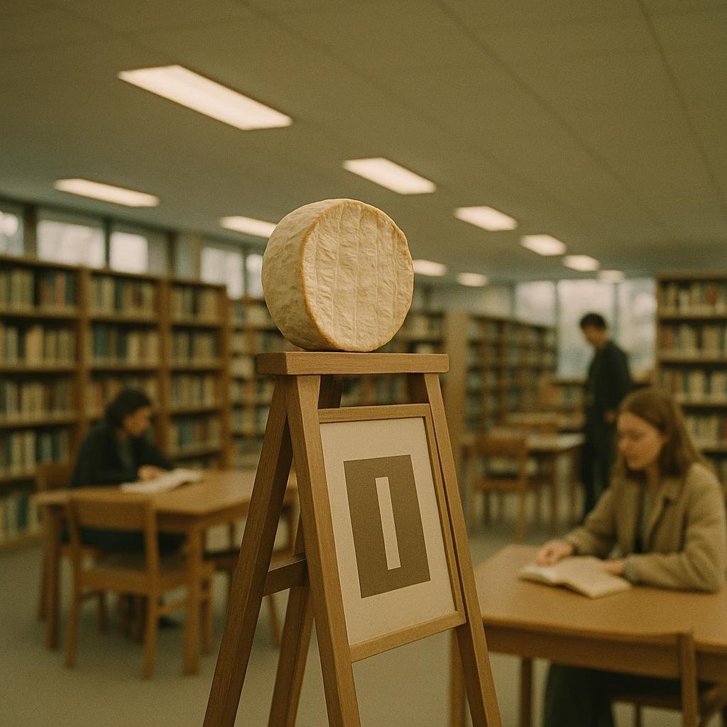 INCROYABLE MAIS FROMAGE: un camembert exige le silence — "Je mûris mieux en bibliothèque !"