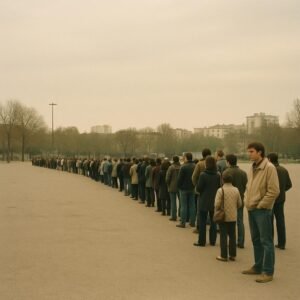 La File d’Attente Pour Rien Enregistre Un Record Absolu