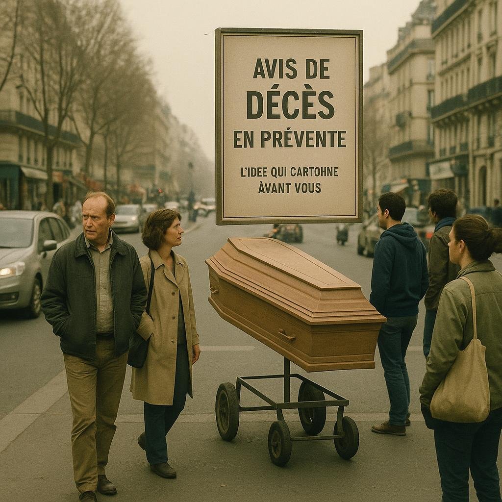 AVIS DE DÉCÈS EN PRÉVENTE: L’IDÉE QUI CARTONNE AVANT VOUS