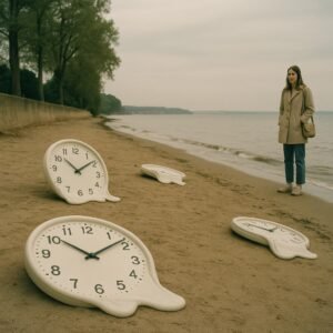 Grande Marée du Temps: Les horloges fondent à midi treize