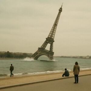 La Tour Eiffel claque la ferraille: cap sur les vagues sans préavis