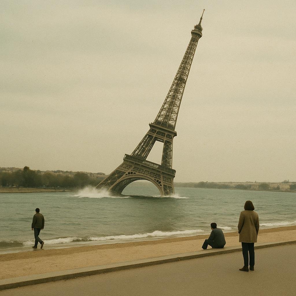 La Tour Eiffel claque la ferraille: cap sur les vagues sans préavis