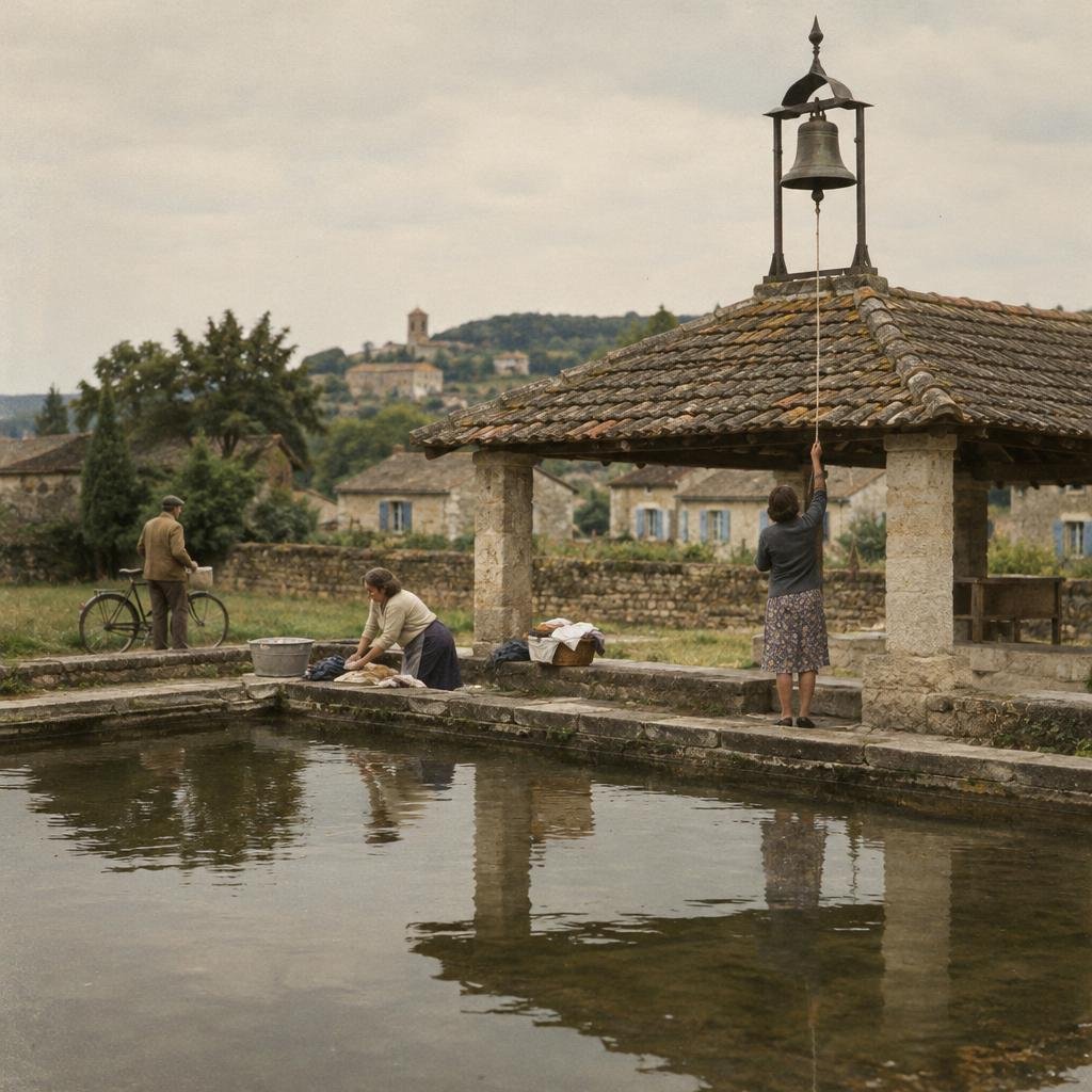 # La cloche du lavoir sonnera-t-elle encore à 16 h 42 ?