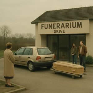 PROMO SUR LE TRÉPAS: LE FUNÉRARIUM LOW-COST OUVRE EN DRIVE, REND LA MORT “CLIC & COLLECT”